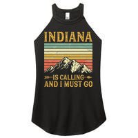 Indiana Is Calling And I Must Go Women's Perfect Tri Rocker Tank