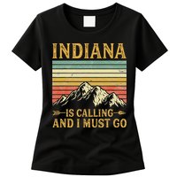 Indiana Is Calling And I Must Go Womens T-Shirt