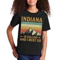 Indiana Is Calling And I Must Go Kids T-Shirt