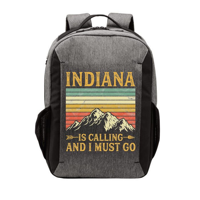 Indiana Is Calling And I Must Go Vector Backpack