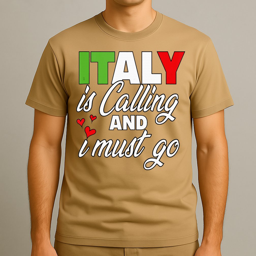 Italy Is Calling And I Must Go Women Vacation T-Shirt