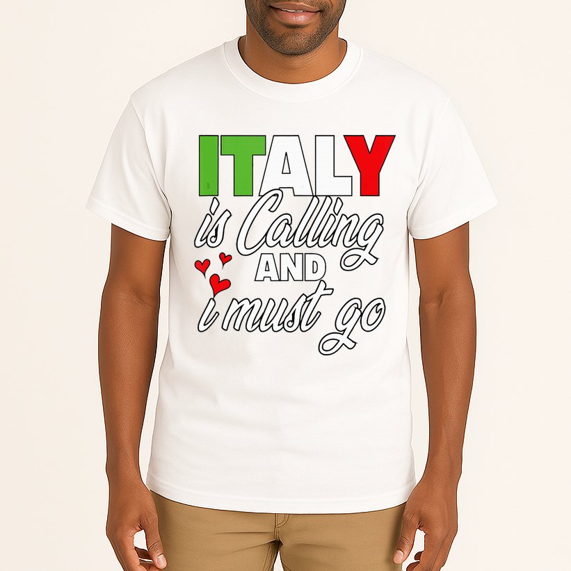 Italy Is Calling And I Must Go Women Vacation Tall T-Shirt