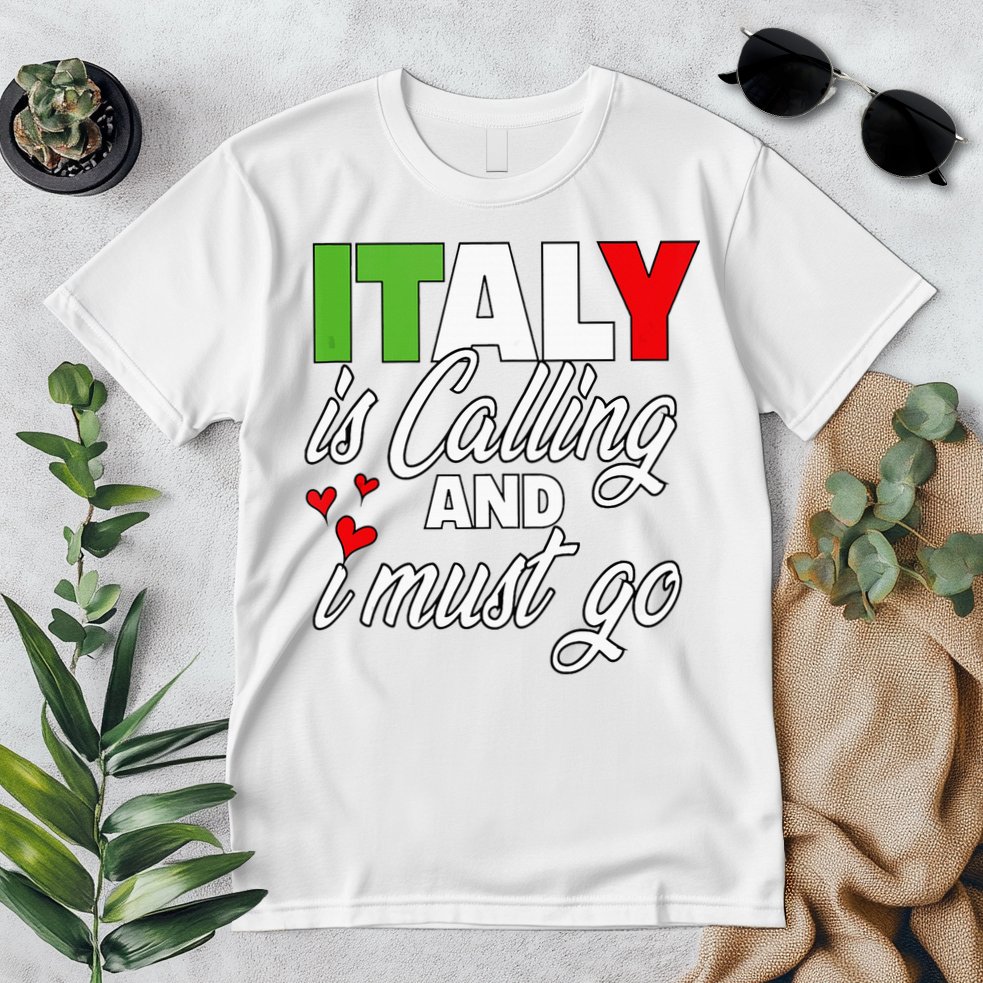 Italy Is Calling And I Must Go Women Vacation Premium T-Shirt