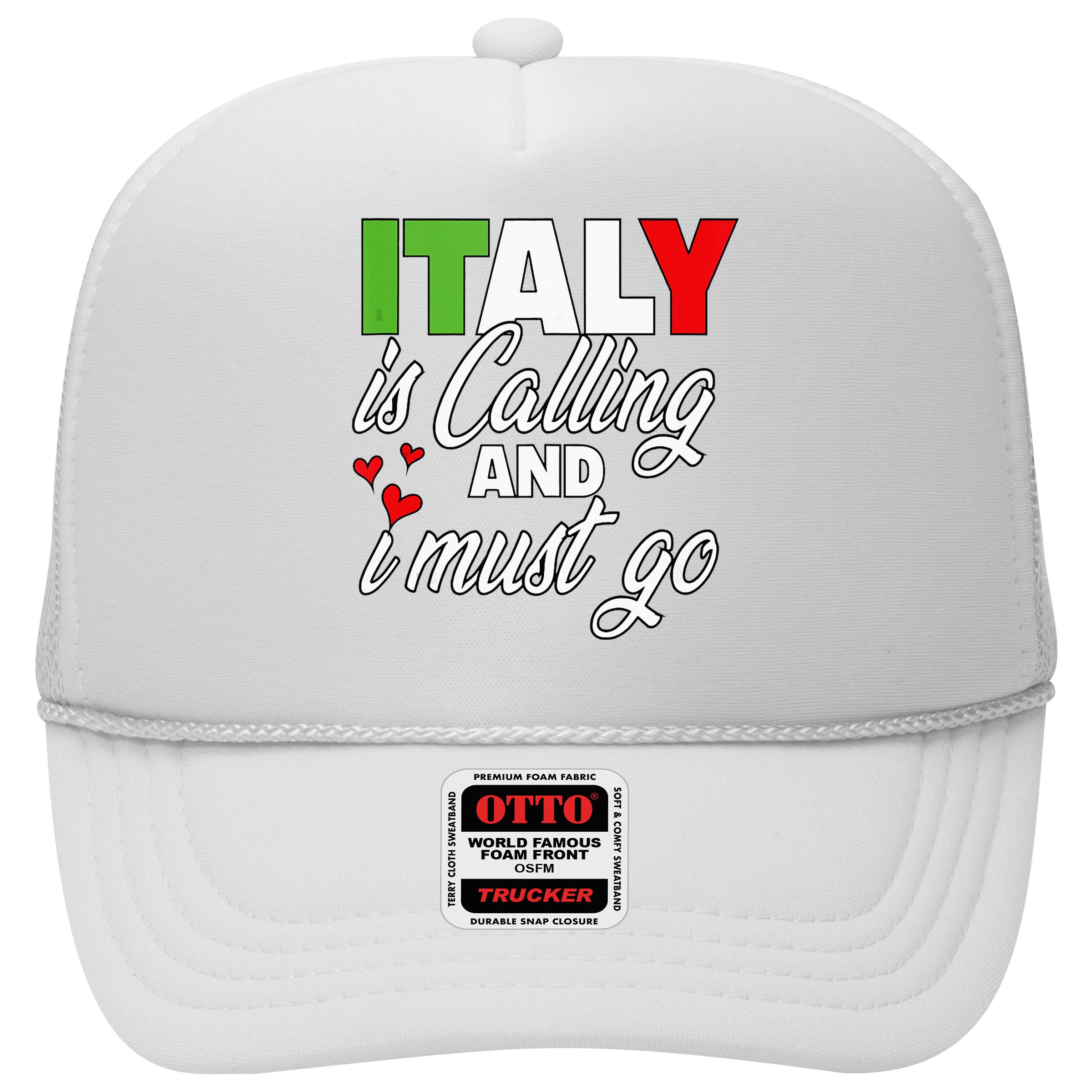 Italy Is Calling And I Must Go Women Vacation Hat