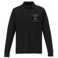 If I Can Build Computer I Can Make You Cum Performance Long Sleeve Polo