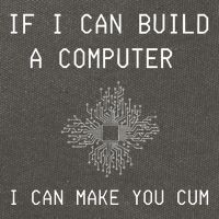 If I Can Build Computer I Can Make You Cum Cotton Canvas Backpack