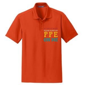 If I Die At Work Please Place My Ppe On Me Funny Electrician Gift Dry Zone Grid Polo