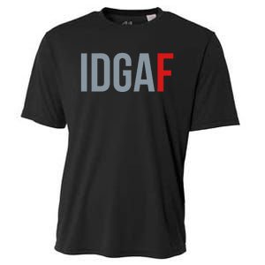 Idgaf I DonT Give A Fuck Cooling Performance Crew T-Shirt