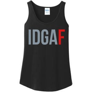 Idgaf I DonT Give A Fuck Ladies Essential Tank