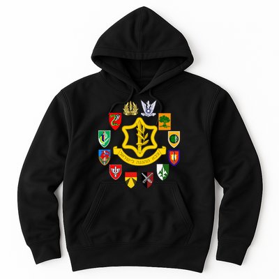 Idf Israel Defence Forces Israeli Army Israel Military Units Hoodie