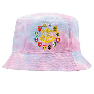 Idf Israel Defence Forces Israeli Army Israel Military Units Tie-Dyed Bucket Hat