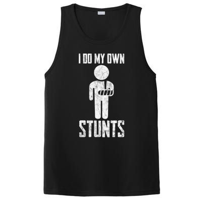 Injury I Do My Own Stunts Broken Arm Get Well Soon Gift PosiCharge Competitor Tank