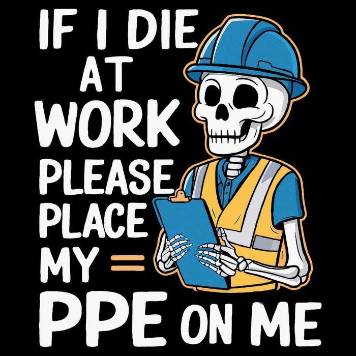 If I Die At Work Please Place My Ppe On Me 16 in Basic Backpack