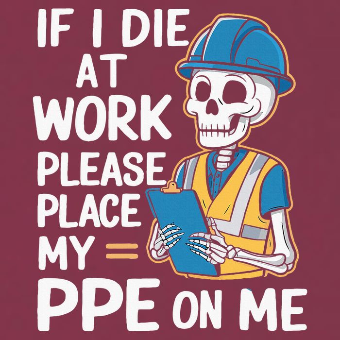 If I Die At Work Please Place My Ppe On Me 16oz Travel Tumbler