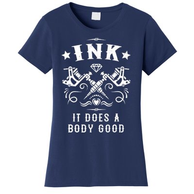 Ink It Does A Body Good Vintage Tattoo Machine Women's T-Shirt