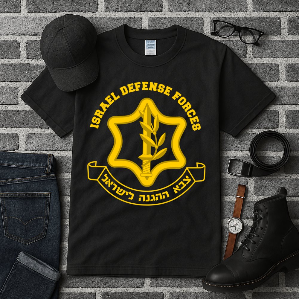 Idf Israel Defense Forces Free Israeli Army Israel Military Tall T-Shirt