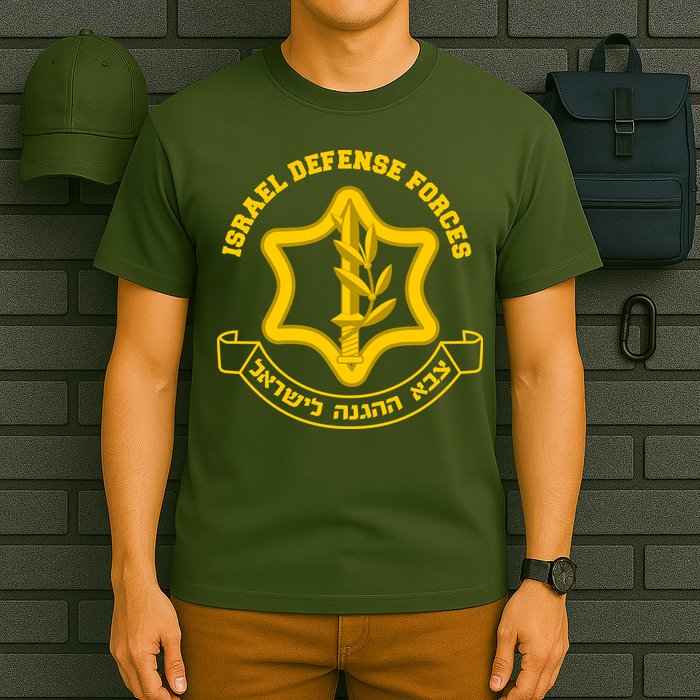 Idf Israel Defense Forces Free Israeli Army Israel Military T-Shirt