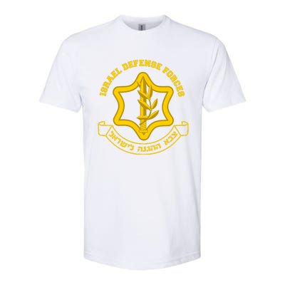 Idf Israel Defense Forces Free Israeli Army Israel Military Softstyle CVC T-Shirt