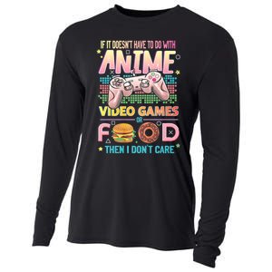 If It DoesnT Have To Do With Anime Video Games Or Food Then I DonT Care. Cooling Performance Long Sleeve Crew