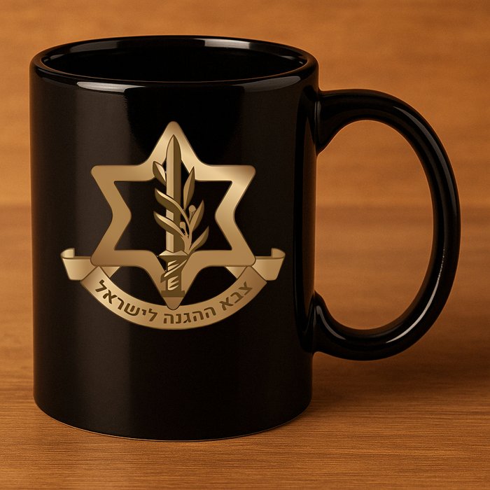 Idf Israel Defense Forces 11oz C Handle Ceramic Mug