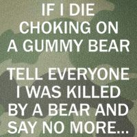 If I Die Choking On A Gummy Bear Tell Everyone I Was Killed Legacy Tie Dye Trucker Hat
