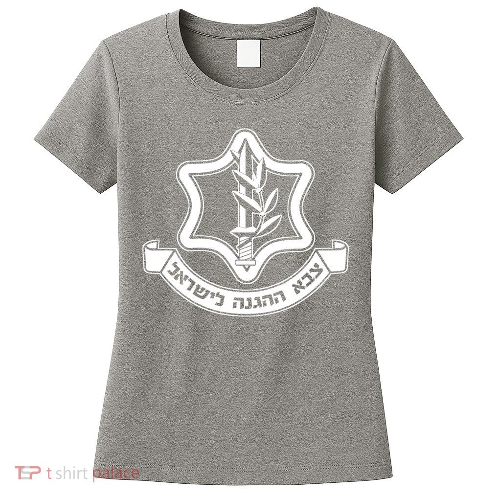 Idf Israel Defense Force Israeli Armed Forces Emblem Women's T-Shirt