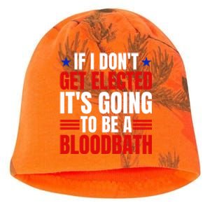 If I Dont Get Elected Its Going To Be A Bloodbath Trump Kati - Camo Knit Beanie