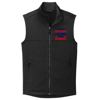 If I Dont Get Elected Its Going To Be A Bloodbath Trump Collective Smooth Fleece Vest