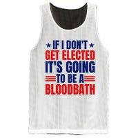 If I Dont Get Elected Its Going To Be A Bloodbath Trump Mesh Reversible Basketball Jersey Tank