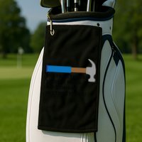 Instructions? I Dont Need No Handy And Carpenter Gift Golf Towel