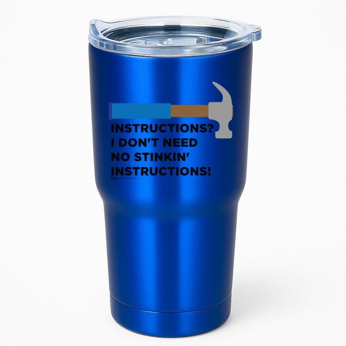 Instructions? I Dont Need No Handy And Carpenter Gift Tumbler
