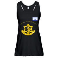 Idf Israeli Defense Force Vintage Flag Israel Idf Ladies Essential Flowy Tank