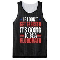 If I DonT Get Elected ItS Going To Be A Bloodbath Trump Mesh Reversible Basketball Jersey Tank