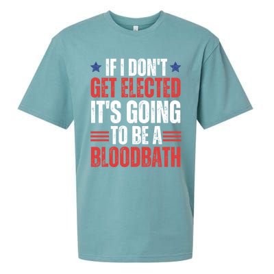 If I DonT Get Elected ItS Going To Be A Bloodbath Trump Sueded Cloud Jersey T-Shirt