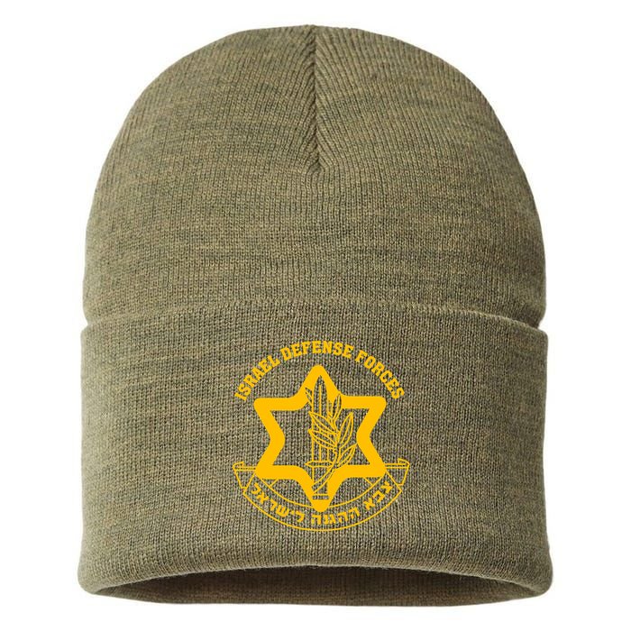 Idf Israel Defense Forces Free Israeli Army Israel Military Sustainable Knit Beanie