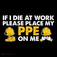 If I Die At Work Please Place My Ppe On Me Funny Electrician Great Gift Wool Snapback Cap