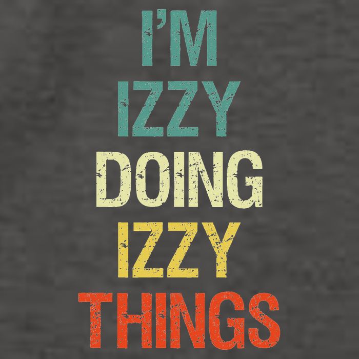 IM Izzy Doing Izzy Things Personalised Gift With For Vector Backpack