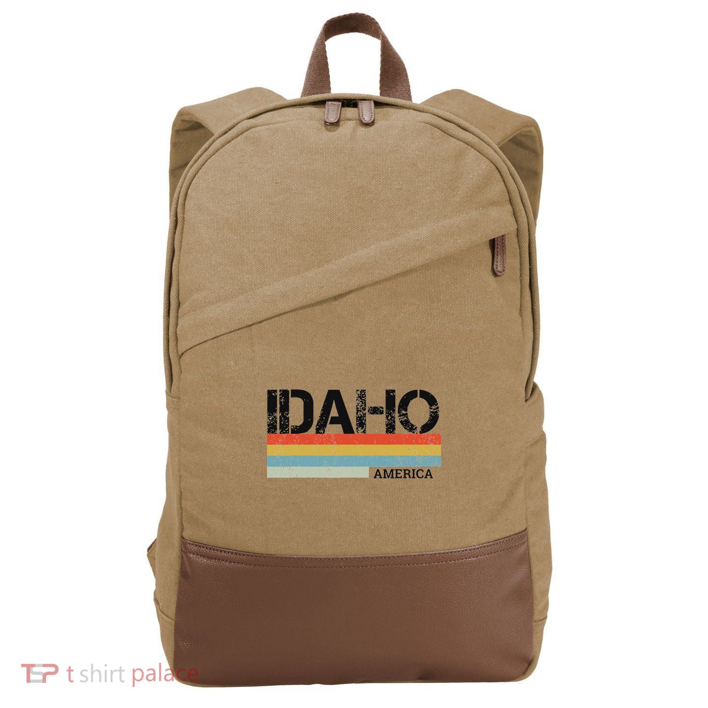 Idaho Cotton Canvas Backpack