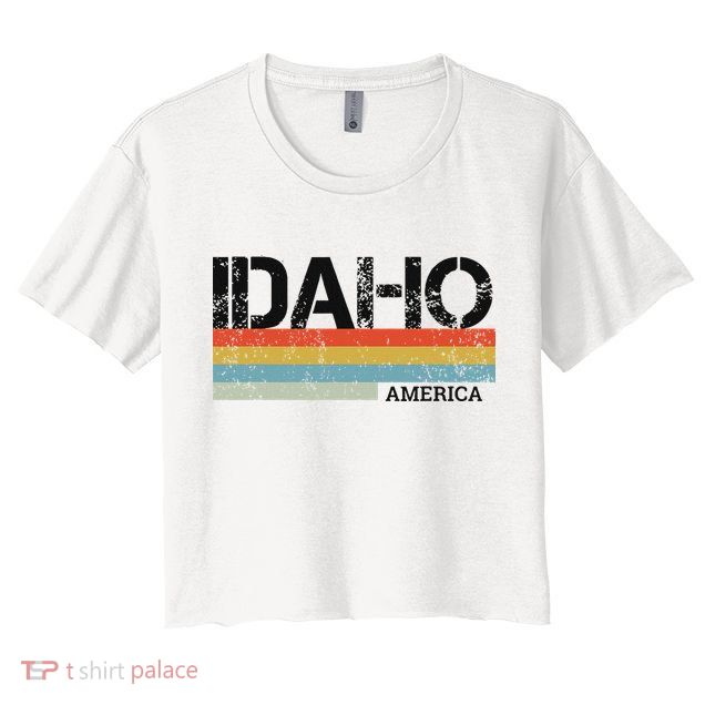 Idaho Women's Crop Top Tee