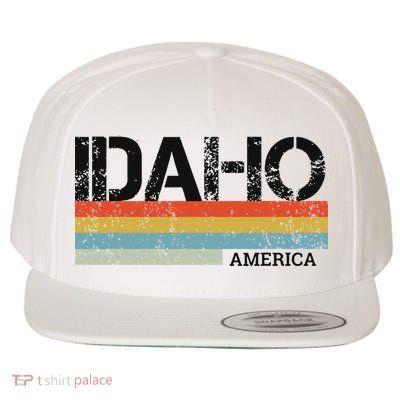 Idaho Wool Snapback Cap