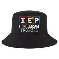 Iep I Encourage Progress Special Education Teacher Sped Cool Comfort Performance Bucket Hat