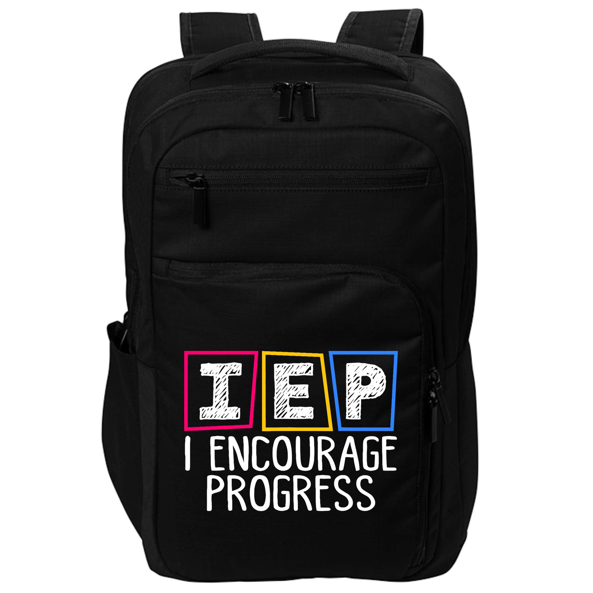 Iep I Encourage Progress Special Education Teacher Sped Impact Tech Backpack