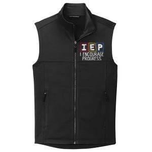 Iep I Encourage Progress Special Education Teacher Sped Collective Smooth Fleece Vest