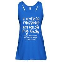 If I Ever Go Missing Just Follow My Mom Mother's Day Gift Ladies Essential Flowy Tank