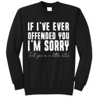 If I've Ever Offended You I'm Sorry That You Are A (On Back) Sweatshirt