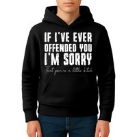 If I've Ever Offended You I'm Sorry That You Are A (On Back) Kids Hoodie