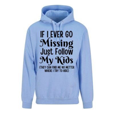 If I Ever Go Missing Just Follow My Sarcastic Mother's Gift Unisex Surf Hoodie