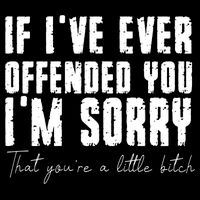 If Ive Ever Offended You Im Sorry That You Are A Button
