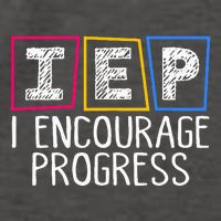 Iep I Encourage Progress Special Education Teacher Sped Vector Backpack
