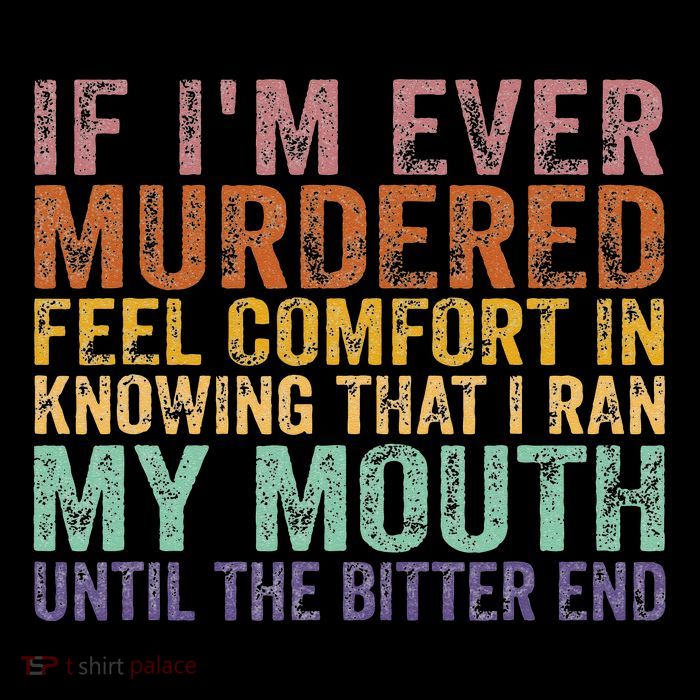 If Im Ever Murdered Feel Comfort In Knowing Funny Wool Snapback Cap